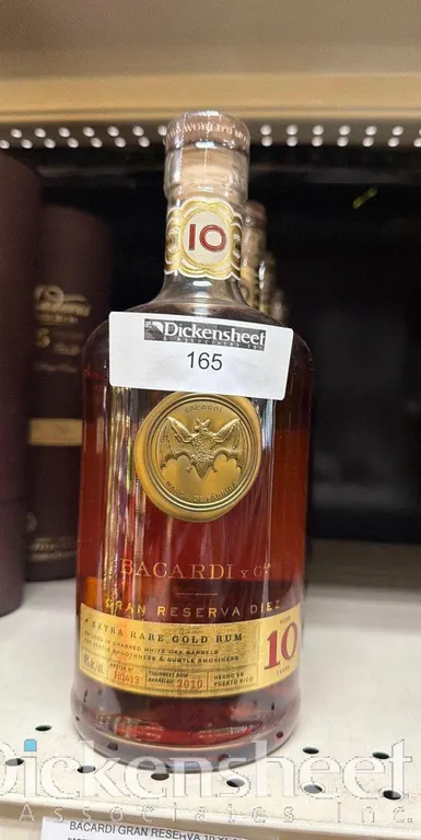 (4) BACARDI GRAN RESERVA DIEZ RUM