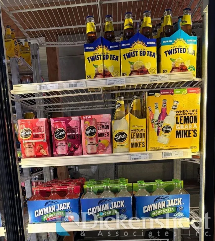 TWISTED TEA, MIKE'S HARD & MARGARITAS