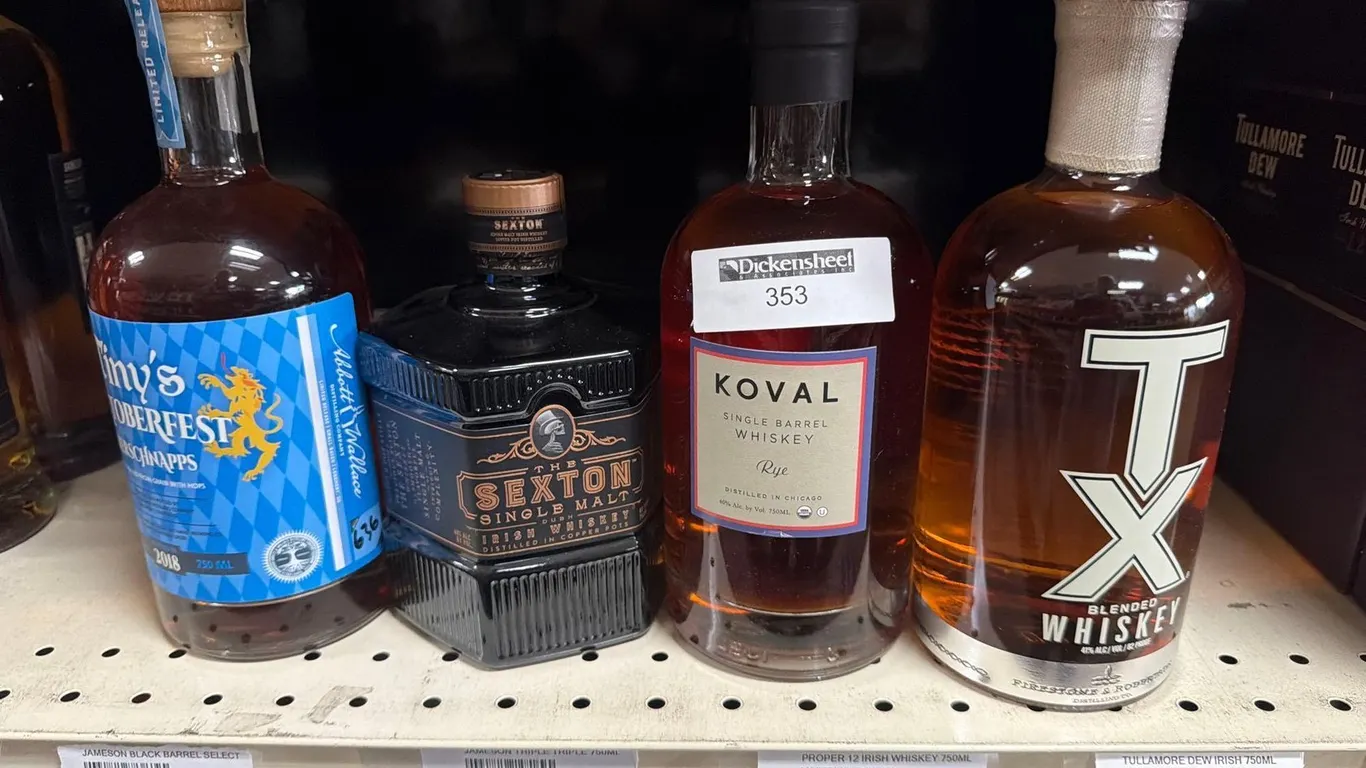 (4) ALCOHOL SELECTIONS