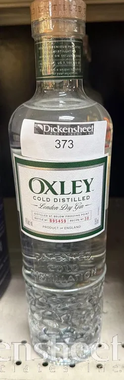 (5) OXLEY DRY GIN