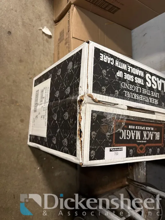 (1) CASE BLACK MAGIC SPICED RUM