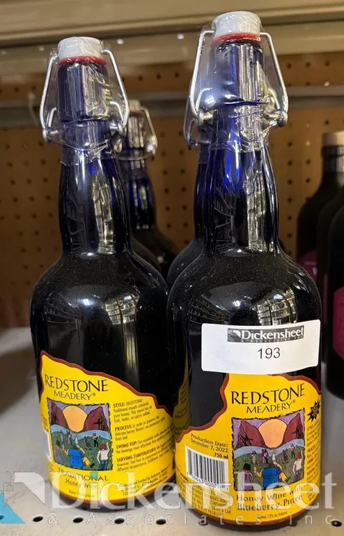 (6) ASSORTED REDSTONE HONEY WINE