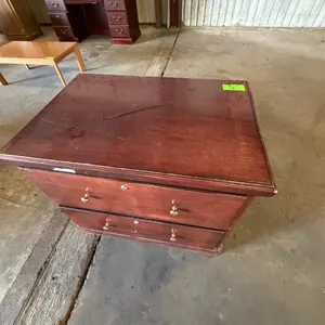 Desk, Hutch, & Wooden File Cabinet