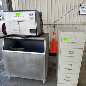 Ice Machine & 4-Door File Cabinet