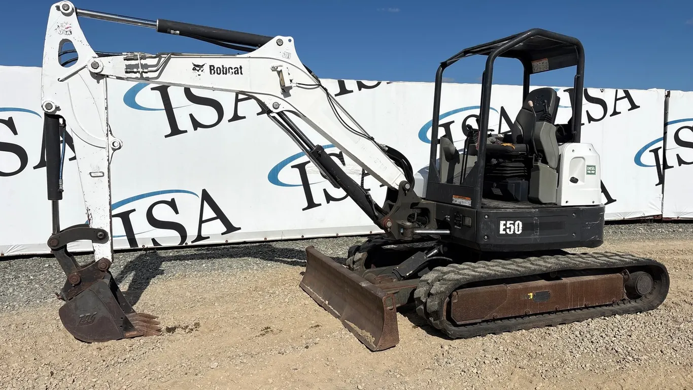 2017 Bobcat E50 Mini Excavator