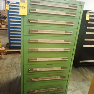 Stanley Vidmar 10-Drawer Cabinet with Components