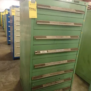 Stanley Vidmar 8-Drawer Cabinet with Components