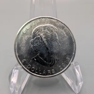 2013 Canadian Maple Leaf 1 Troy Ounce Fine Silver Coin