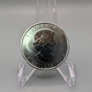 2013 Canadian Maple Leaf 1 Oz Fine Silver Coin