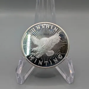Sunshine Minting 1 Troy Ounce .999 Fine Silver Round