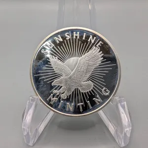 Sunshine Minting 1 Troy Ounce .999 Fine Silver Round