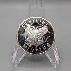 Sunshine Minting 1 Troy Ounce .999 Fine Silver Round