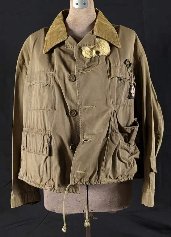 VINTAGE HERTERS WASECA MINNESOTA CANVAS HUNTING - FISHING JACKET