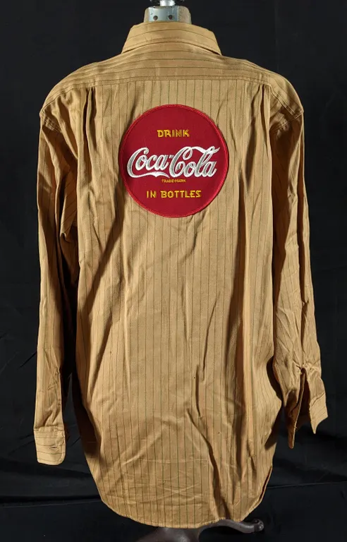 VINTAGE NOS LEE SANFORIZED UNIFORM SHIRT (SIZE 17 LONG)