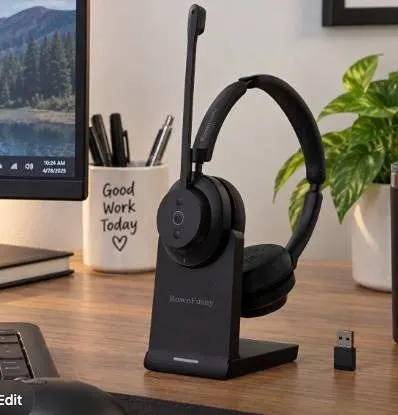 RownFusny R02-P Wireless Computer Headset