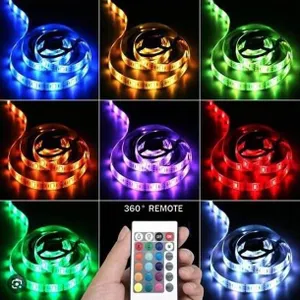 Lxyoug 65ft RGB LED Strip Lights with Remote
