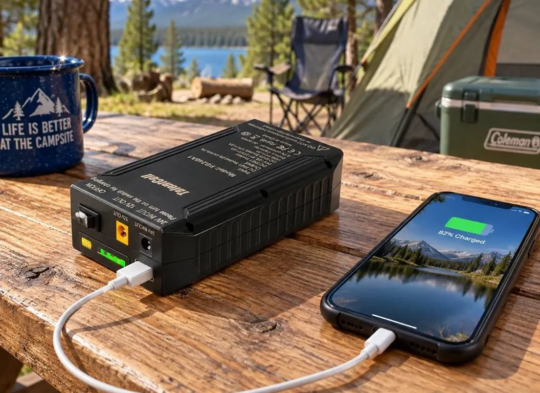 TalentCell PB240A1 DC 24/12/5V Li-ion Battery with Charger