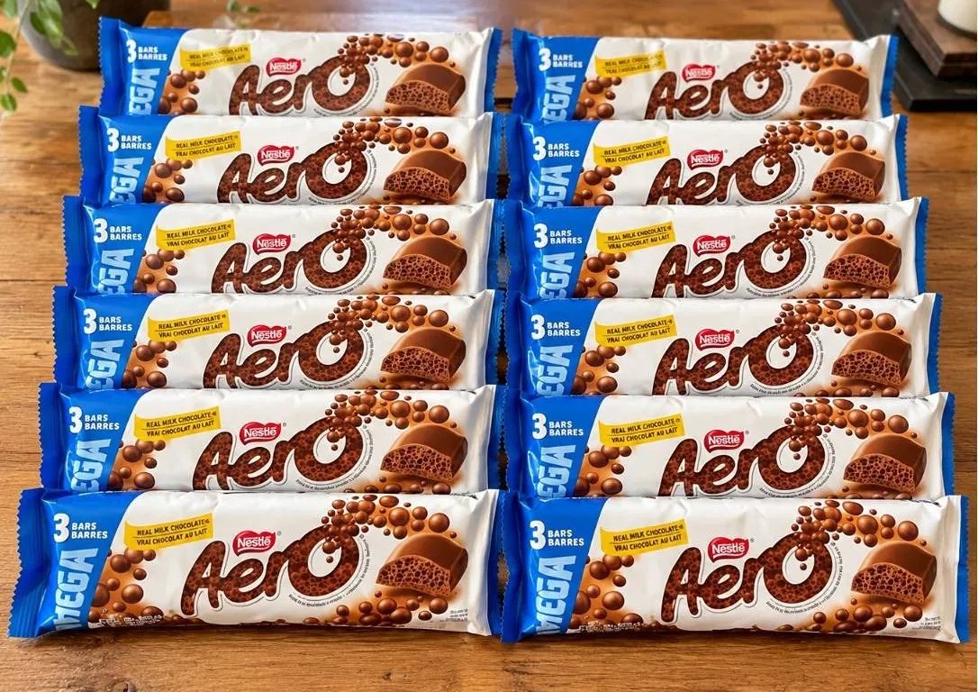 Nestlé Aero Milk Chocolate Bars 14 x 16g