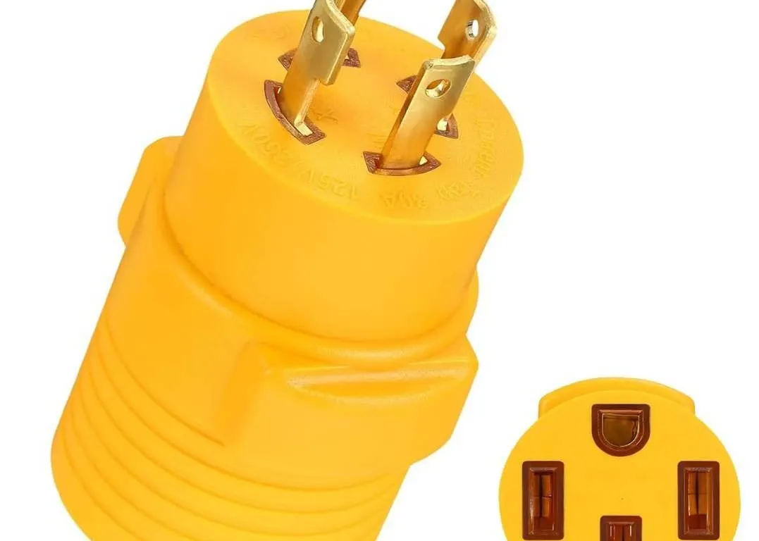 Mecmo Power Adapter 50A to 30A RV Portable