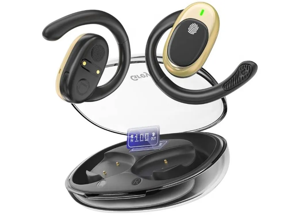 Greyolk Open-Ear Conduction Translator Earbuds