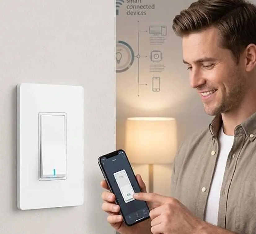 Globe Wi-Fi Smart Switches, No Hub Required, 2-Packs
