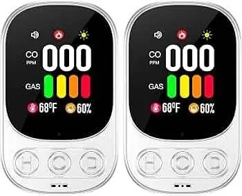 Combined CO and Gas Alarm 2 Piece Set HD08-G