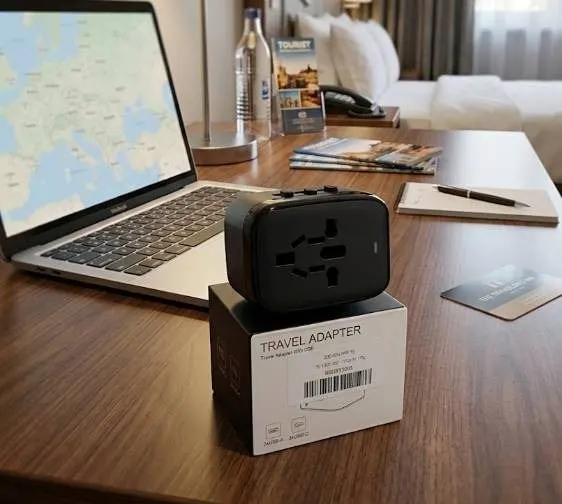 Universal Travel Adapter With 4 USB Ports