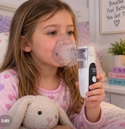 Mesh Nebulizer Model JC605 With Accessories