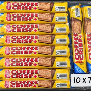 NestlÃ© Coffee Crisp Bars 9 xNestlÃ© MEGA Coffee Crisp Bars 10 x 75g 75g