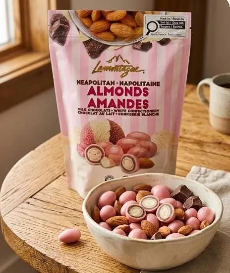 Lamontagne Neapolitan Almonds 850g Bag