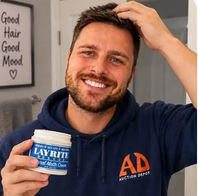 Layrite Deluxe Matte Cream 4.25oz 2 Pack