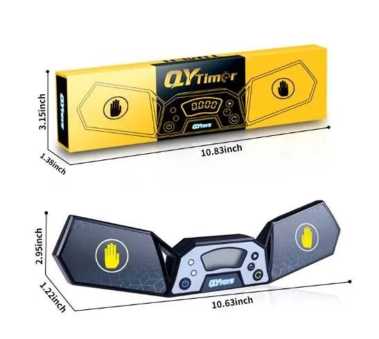 QYTOYS Speed Cube Timer, Touch Control Timer with Display, Speed Timer for Competition, for Boys and