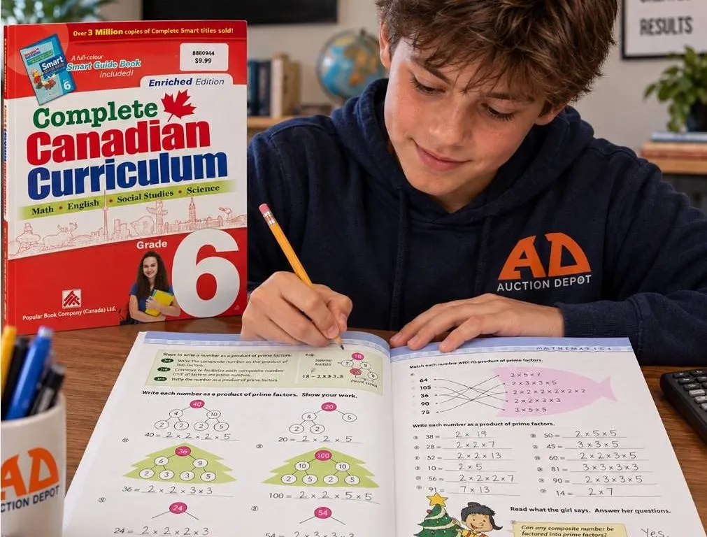 Complete Canadian Curriculum Grade 6 Book
