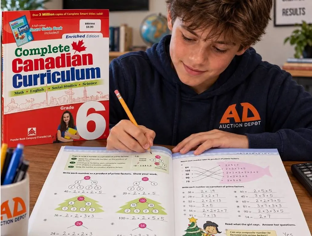 Complete Canadian Curriculum Grade 6 Book