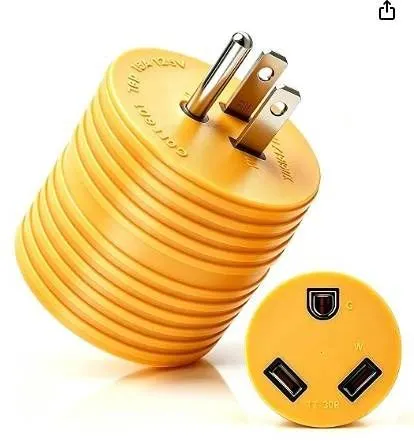 Mecmo 30 Amp to 110V Power Adapter
