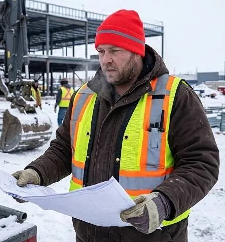 Duratech CSA Z96 Safety Vest 2XL & Beanie Set