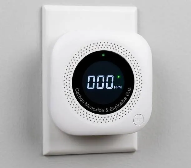 3-in-1 Gas Detector LCD Screen Carbon Monoxide