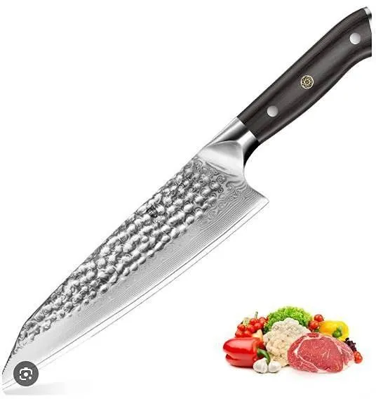 Haugo Damascus Chef Knife 8 Inch VG10 Core