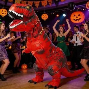 JASHKE Inflatable Dinosaur Adult Costume