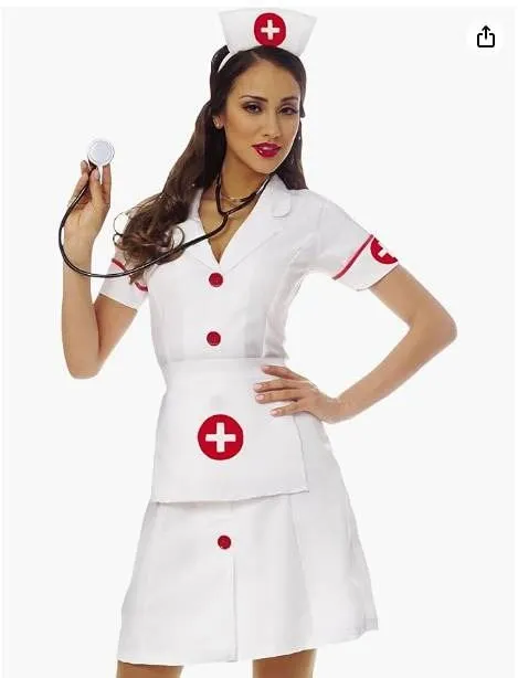 Franco Costume Culture Classic Nurse Costume Set