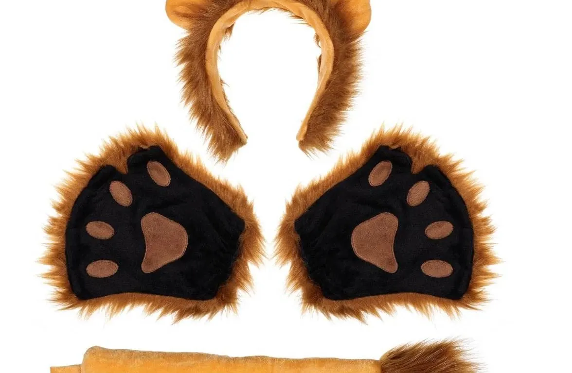 Frcolor Lion Costume Set for Kids and Adults