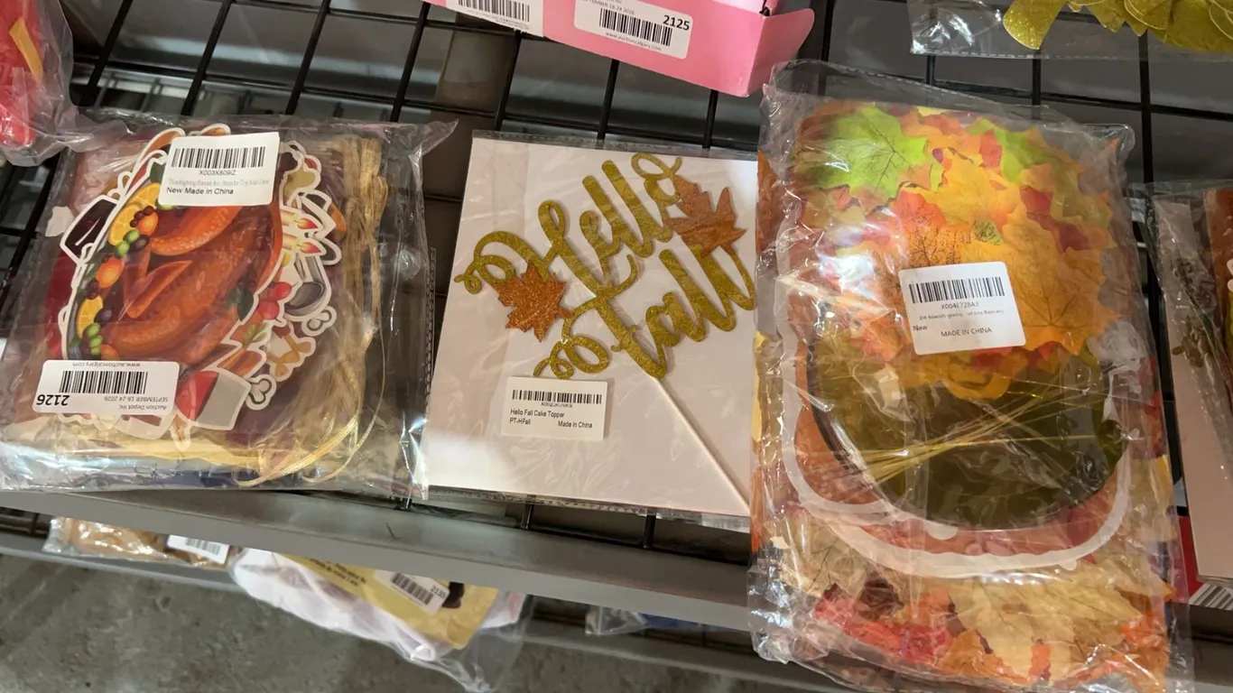 Thanksgiving And Fall Party Banner Decor Lot