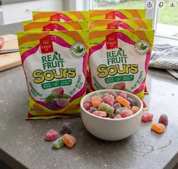 Dare Real Fruit Sours Gummies 180g 10 Pack