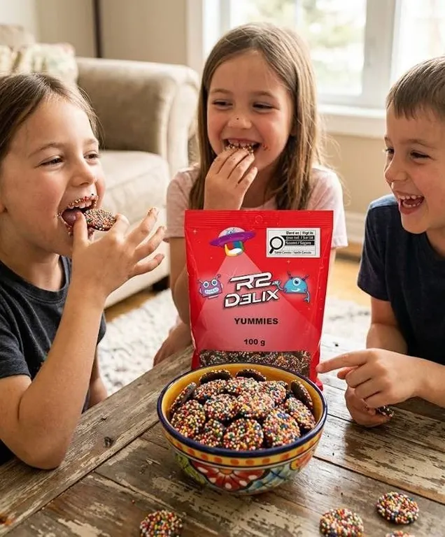 R2 Delix Yummies Candy 12 x 100g Bags