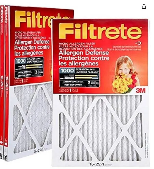 Filtrete 16x25x1 Micro Allergen Filter 3-Pack