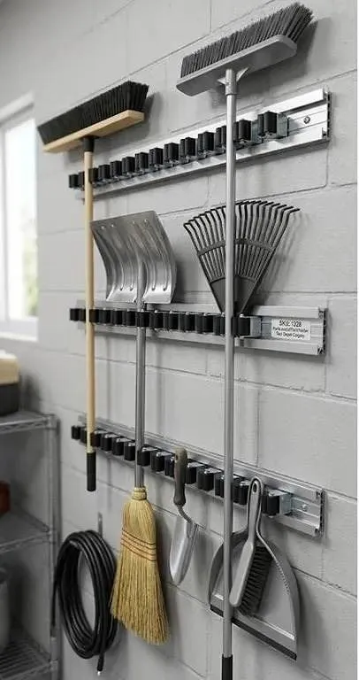 SteelCore Wall Tool Holder 3-Pack, 4 Brackets Each