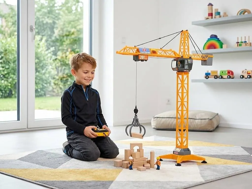Dickie Toys Mega Crane 120cm With Controller