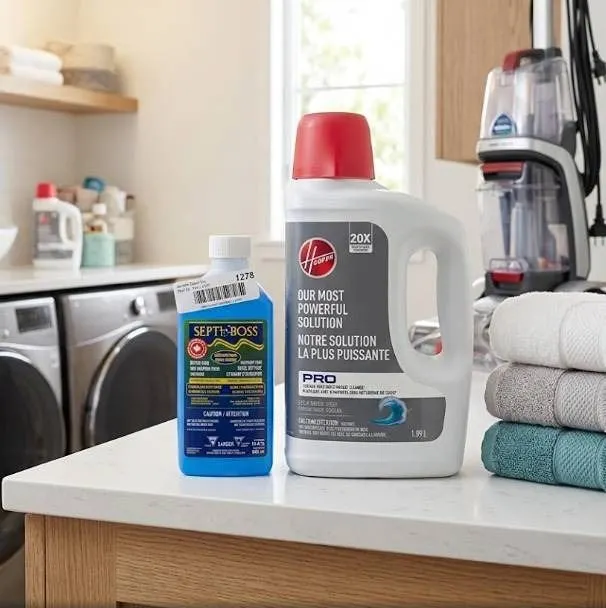 Hoover Carpet Cleaner 1.89L & Septi-Boss 500ml