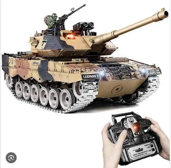 Supdex 1:18 RC Battle Tank Model COLOR MAY VARY