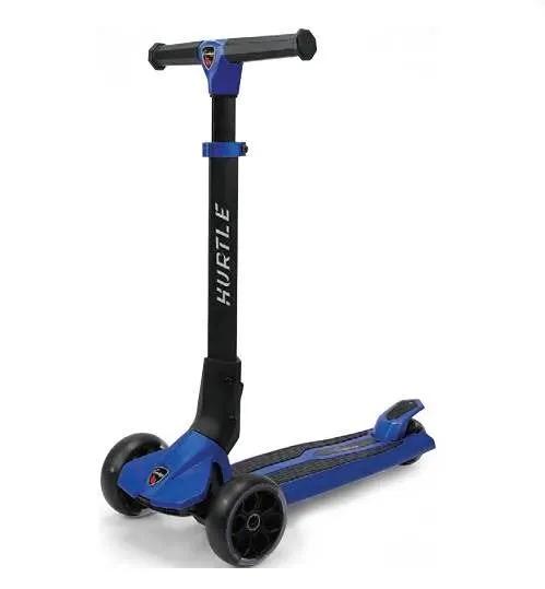 Hurtle Kids Scooter, 3-Wheel, Foldable & Removable Seat